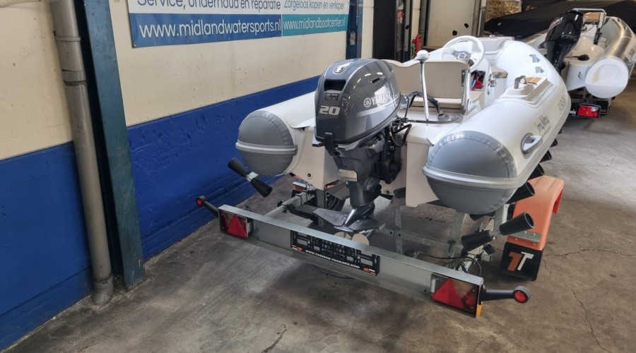 Sur Marine ST290 Luxury Tender met Yamaha F20GEPL